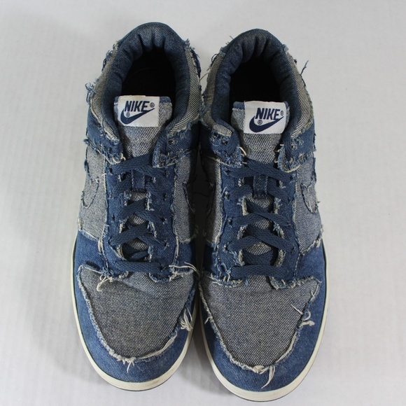 Nike Dunk Low CL Denim 304714 441 Mens 12 S146 - Picture 2 of 8
